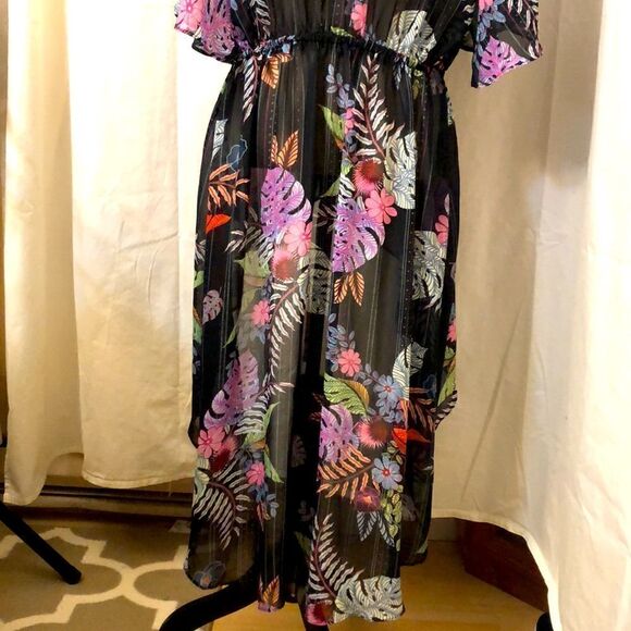 Baku swim tropical leaves cover up size M - Picture 6 of 8